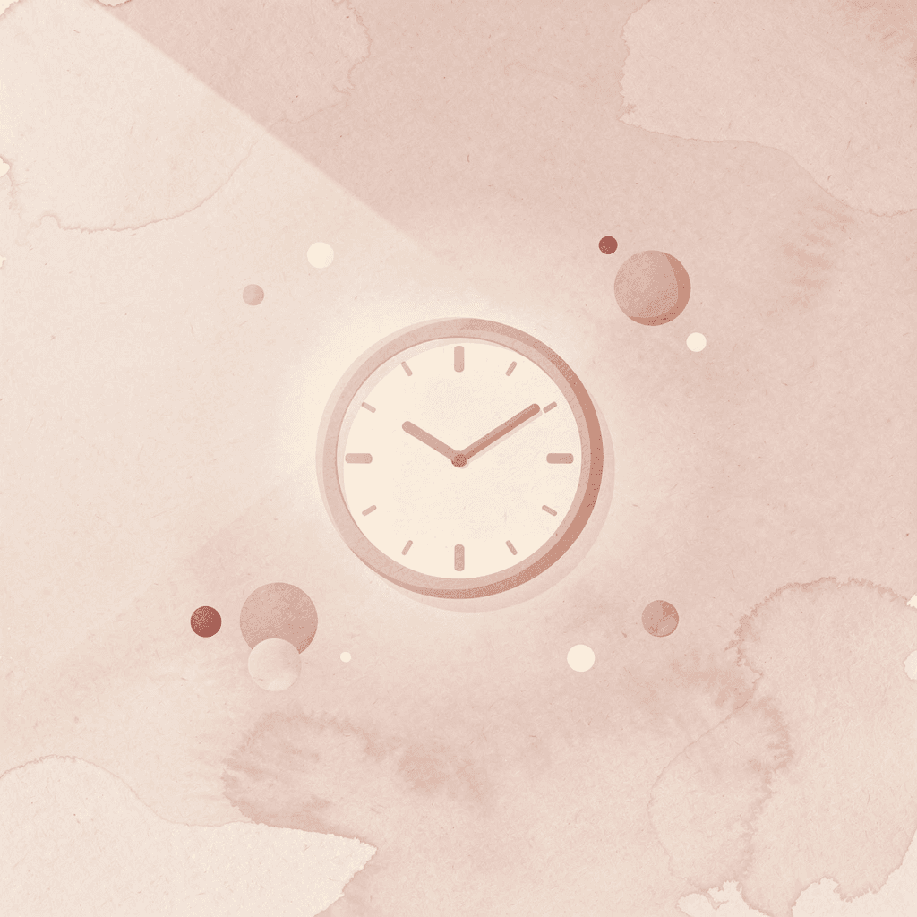 Clock icon representing timing pressure