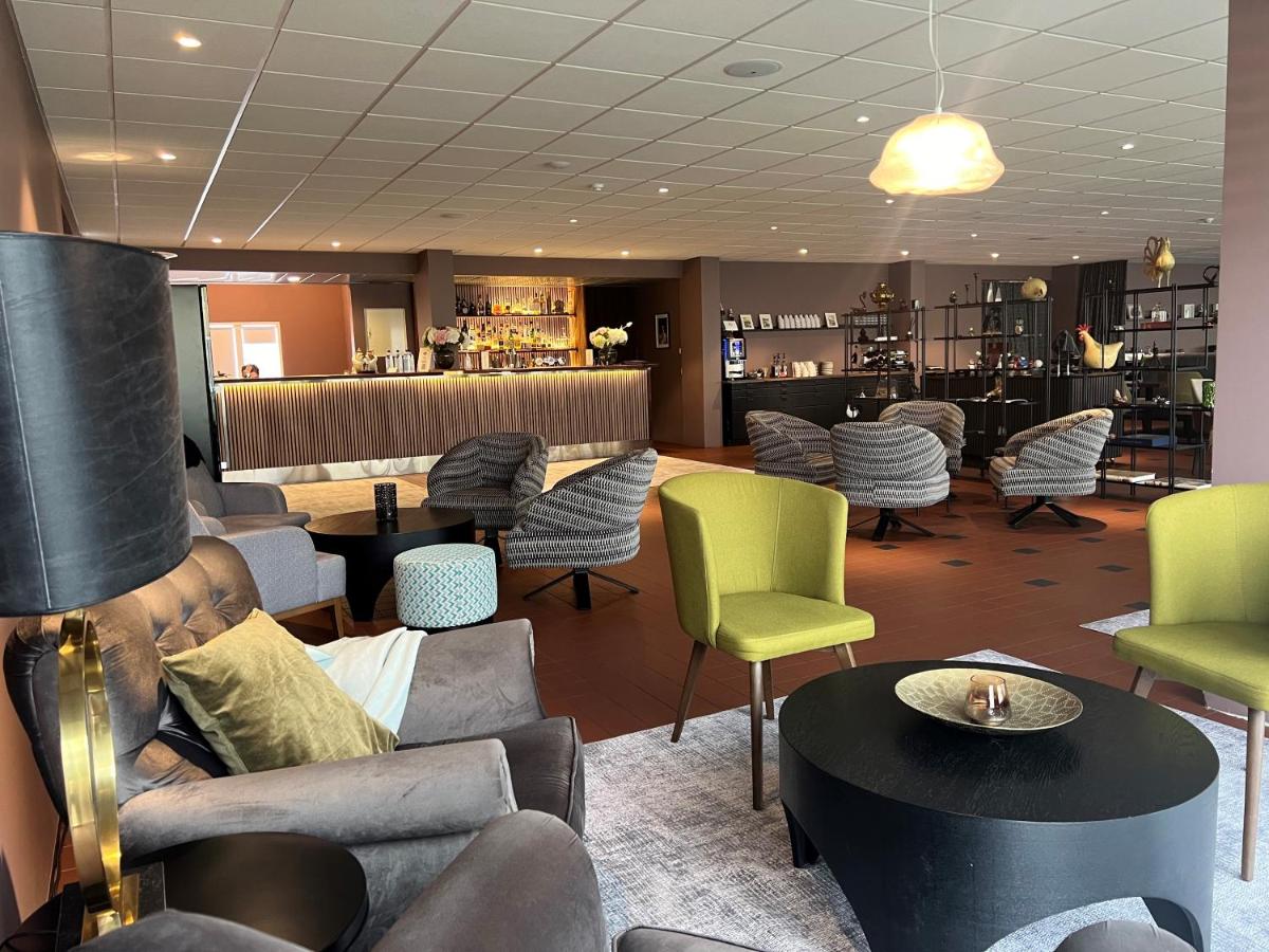 Breakfast buffet setup at Hotel Bifröst restaurant