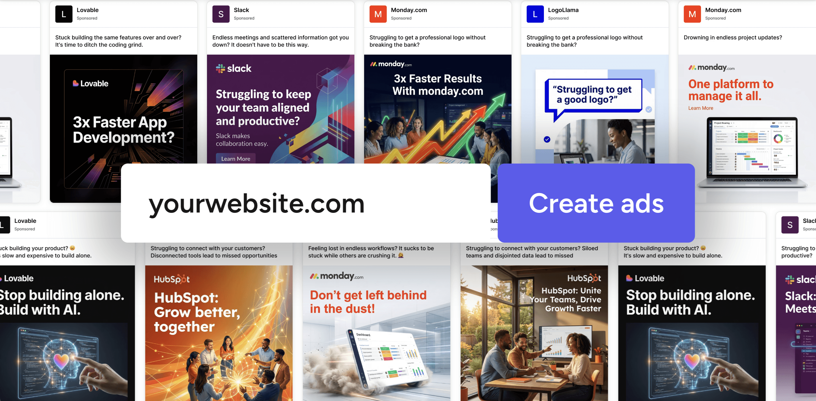 Stirling - AI Ad generator - Create ads in seconds!