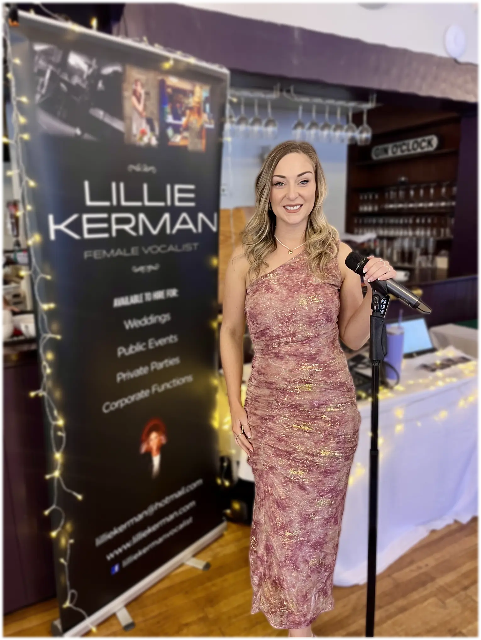 Hull wedding singer Lillie Kerman