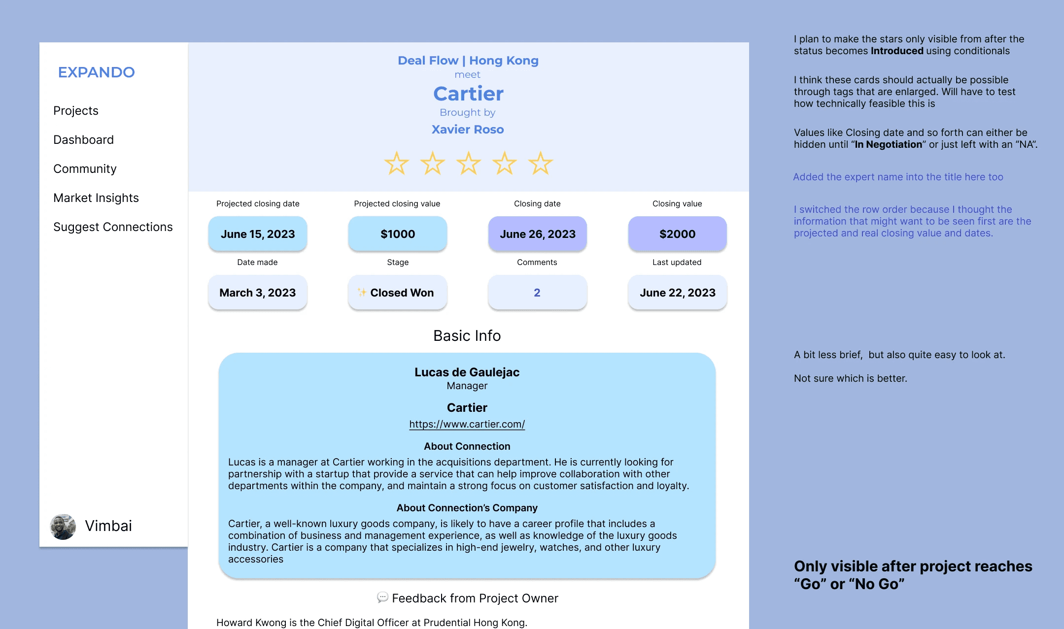 Overhaul planning sketch