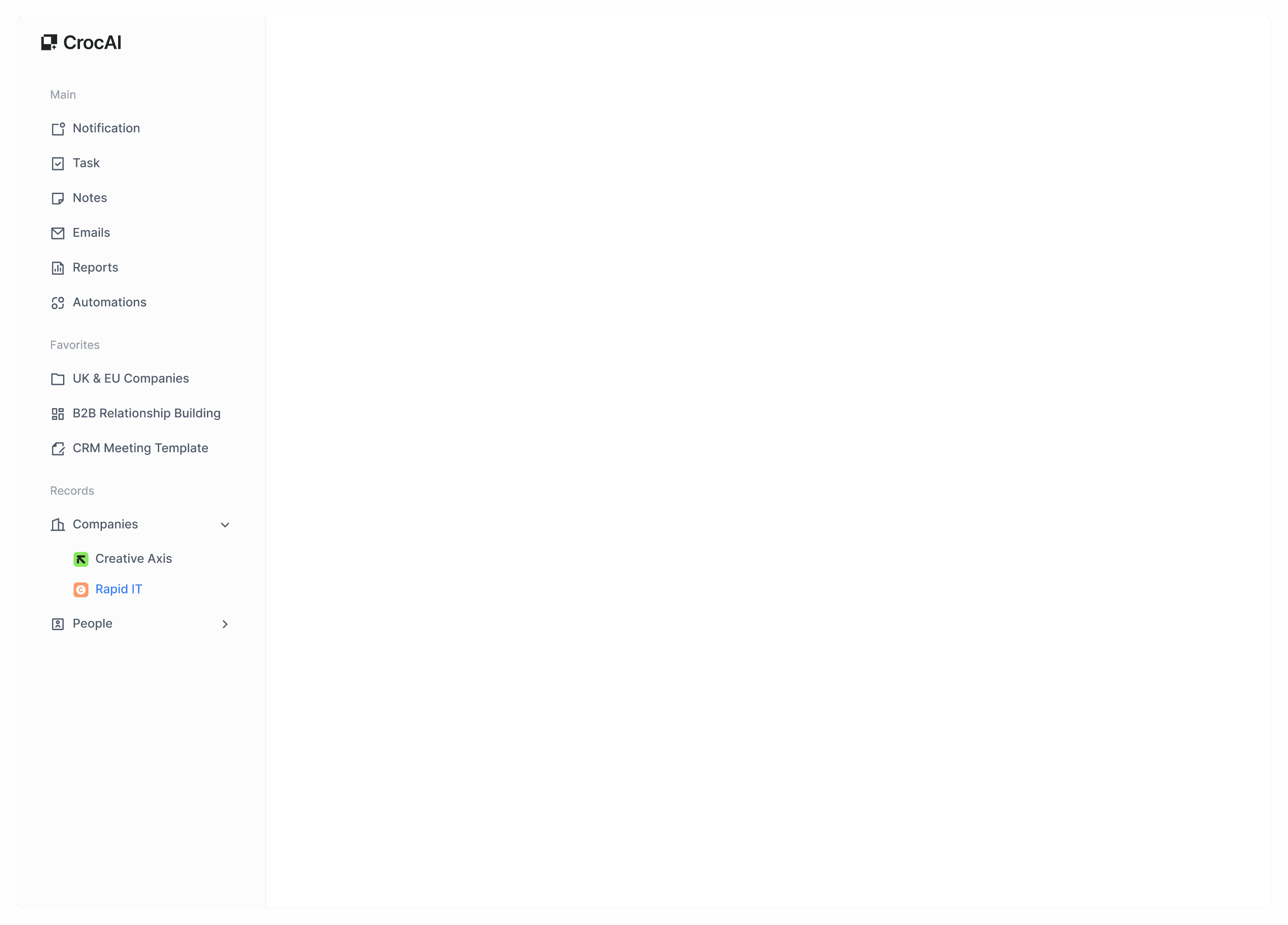 Website dashboard displaying various items and features organized in a user-friendly layout.