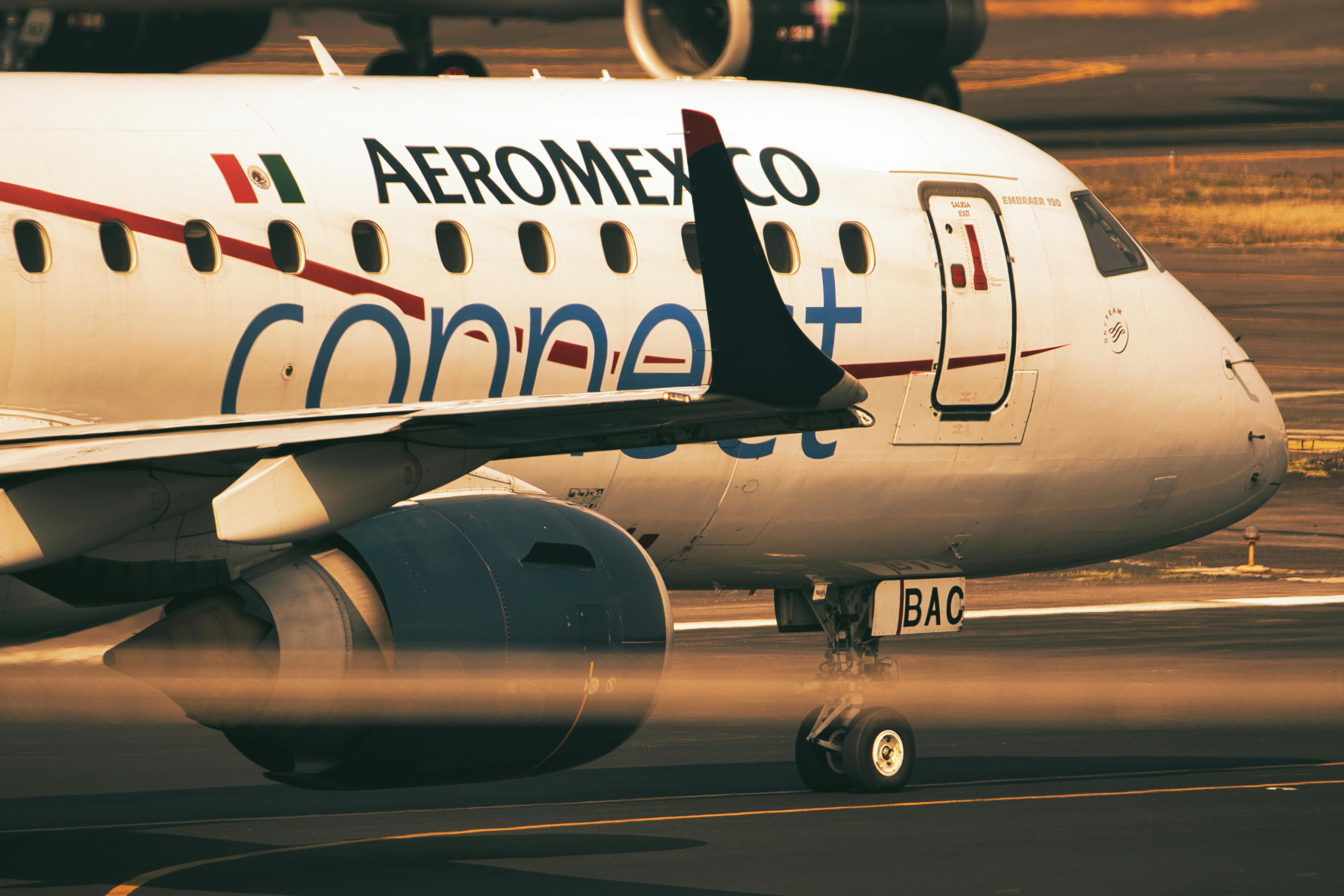 view of an aeromexico 