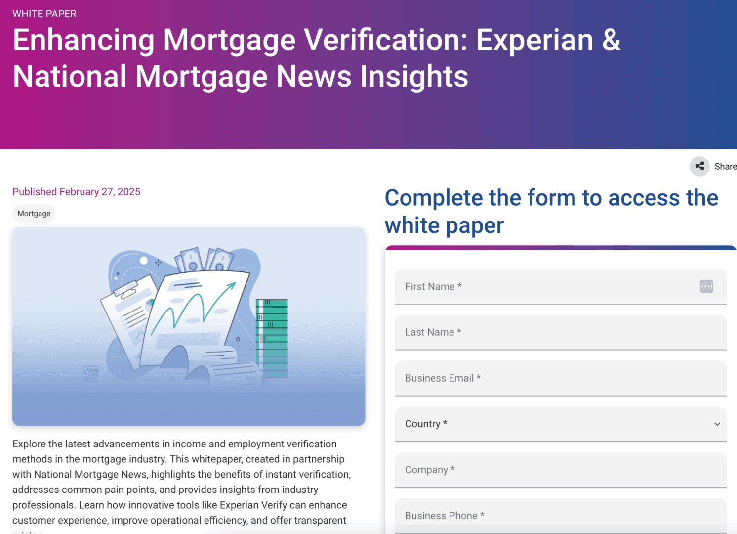 Marketing Spotlight Experian lead generation