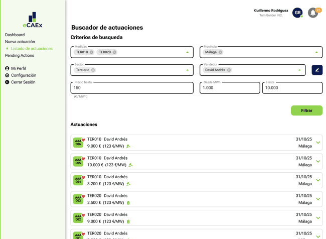 An image of Dreelio's dashboard