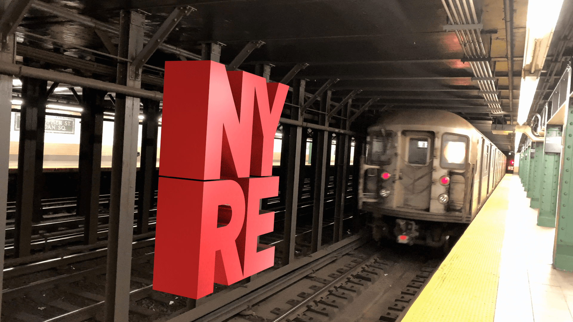 First mockup of the AR during the Pitch phase