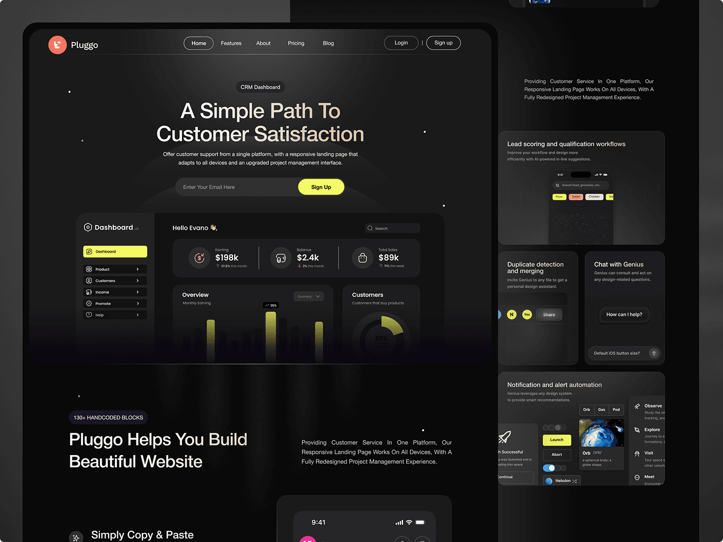 A collection of web pages featuring a purple and white color scheme, showcasing various designs and layouts.