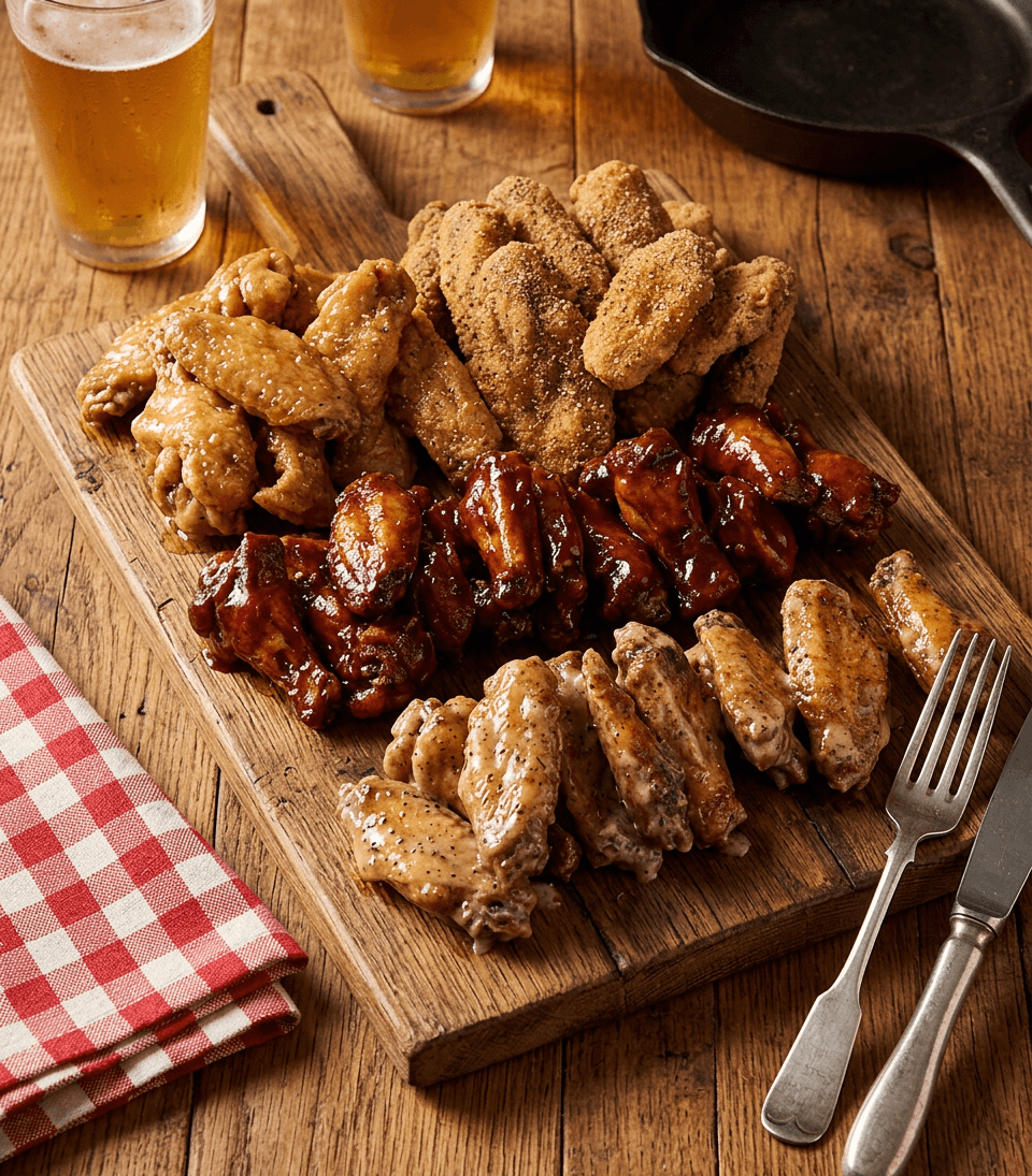 Boneless or Traditional Bone-In