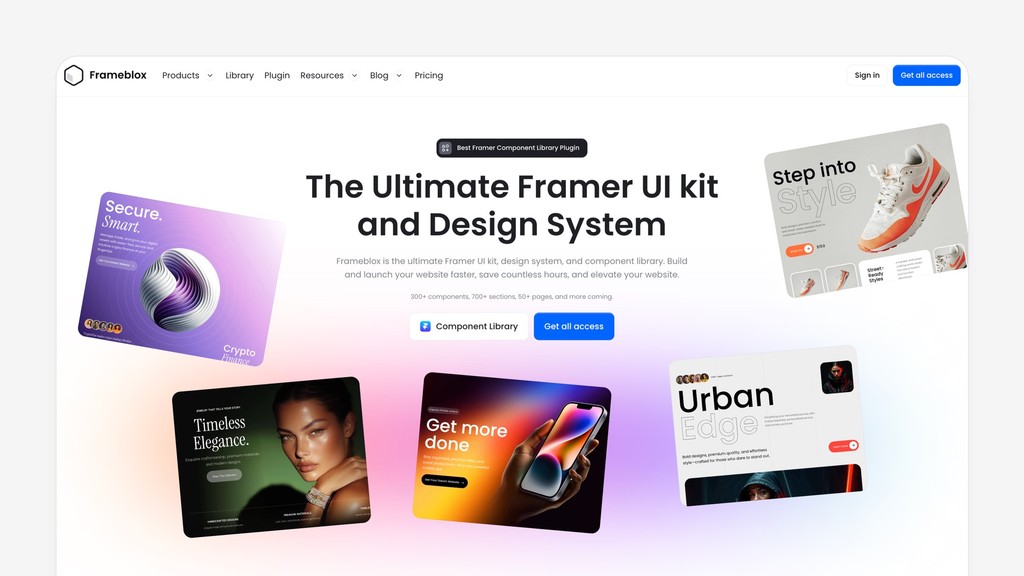 Build Stunning Websites Faster: Ultimate UI kit and design system ...