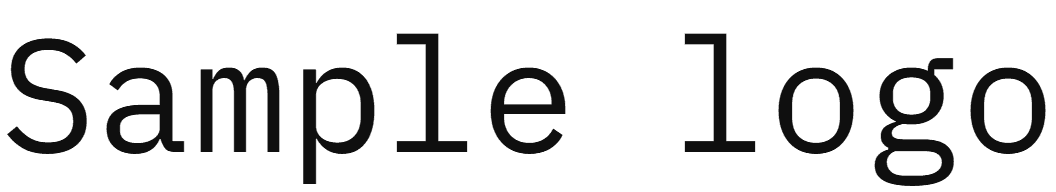 Sample logo