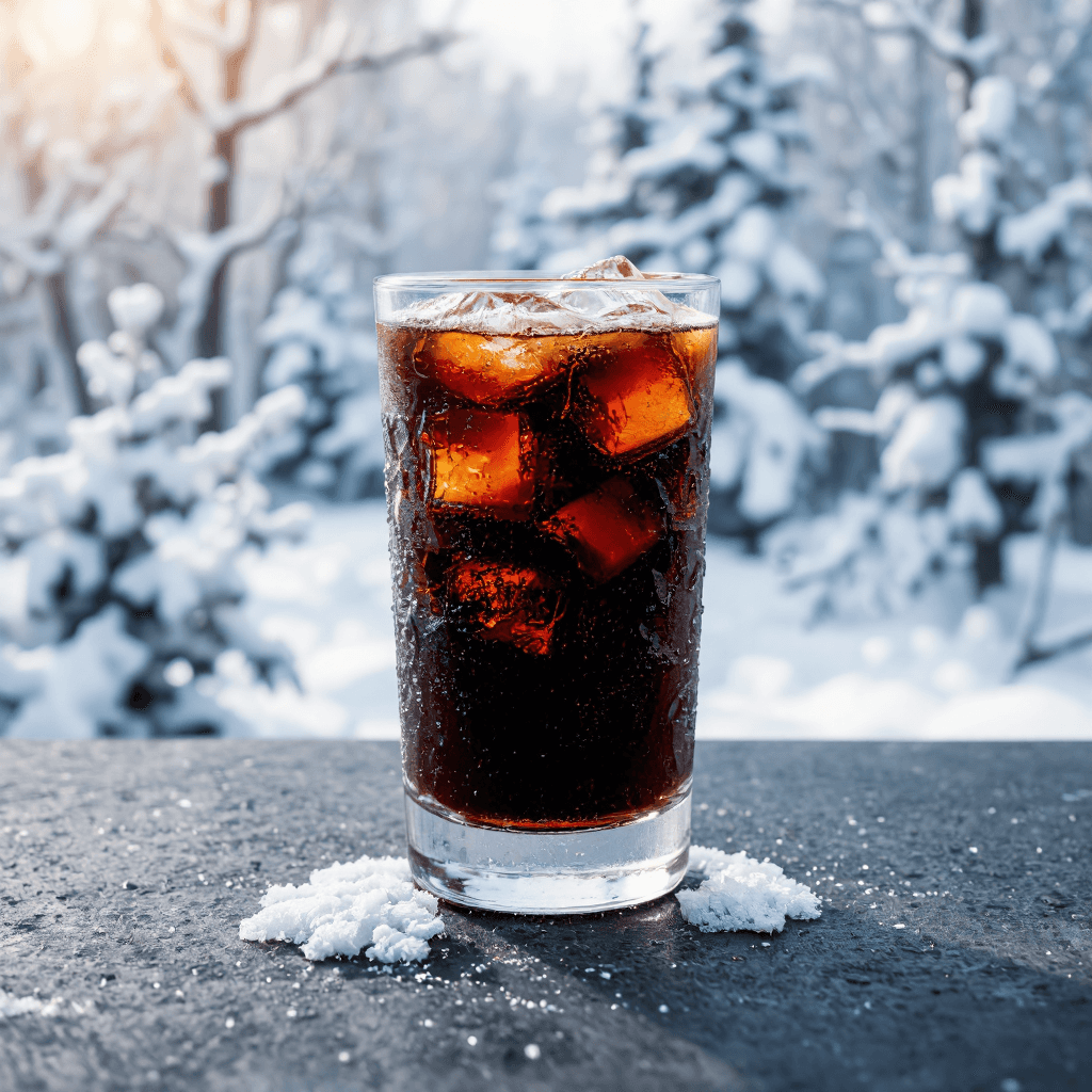 product photography of a glass of beverage