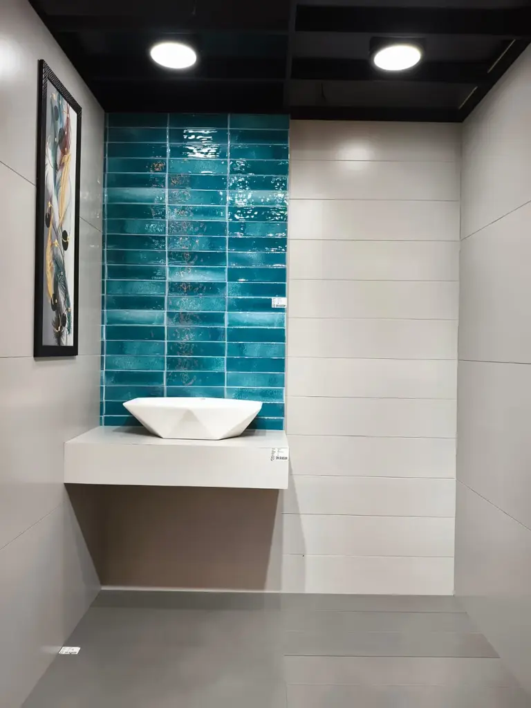 Elegant Ceramic Bathroom Wall Tile Design – Sri Alagar Tiles