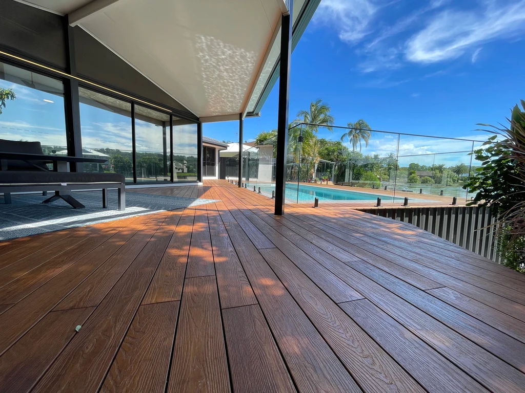 All Aspects Landscape beautifull wooden deck