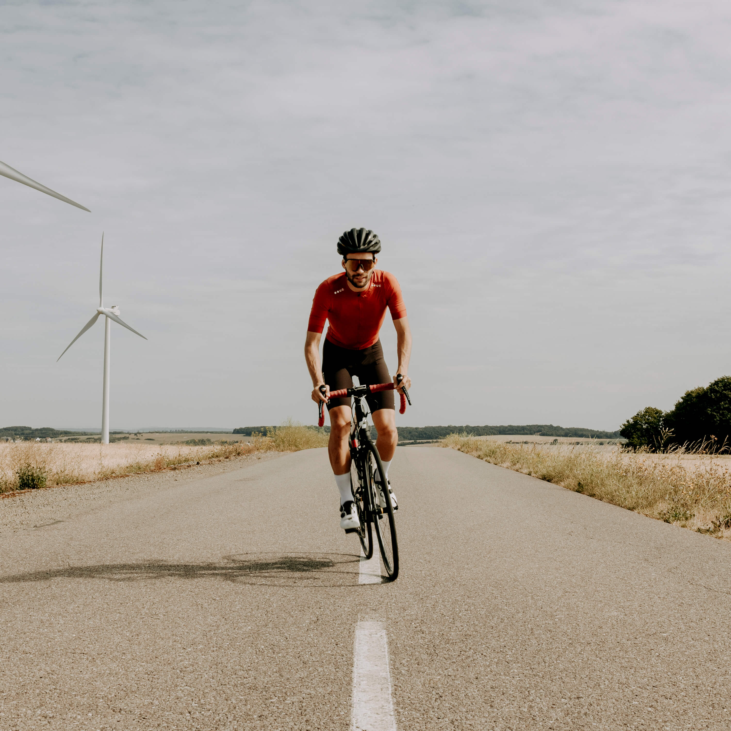 Man on a bike