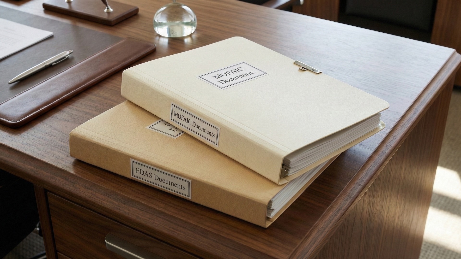 Pro services Dubai with businessmen discussing compliance, visas, licensing, and government approvals in modern office setting.