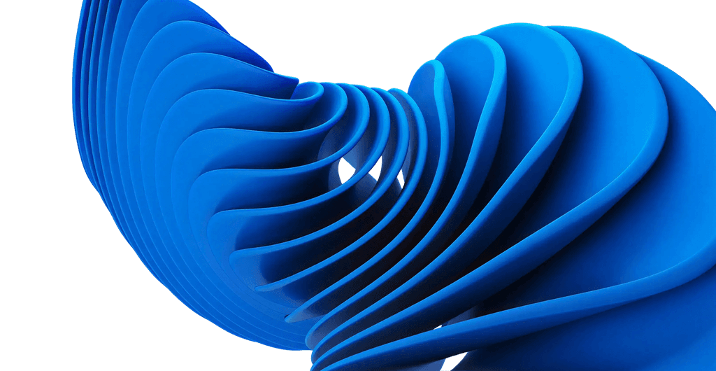 Blue background hero, blue object