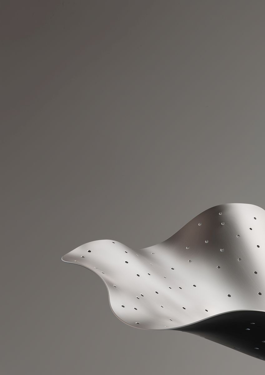 Abstract metalic object