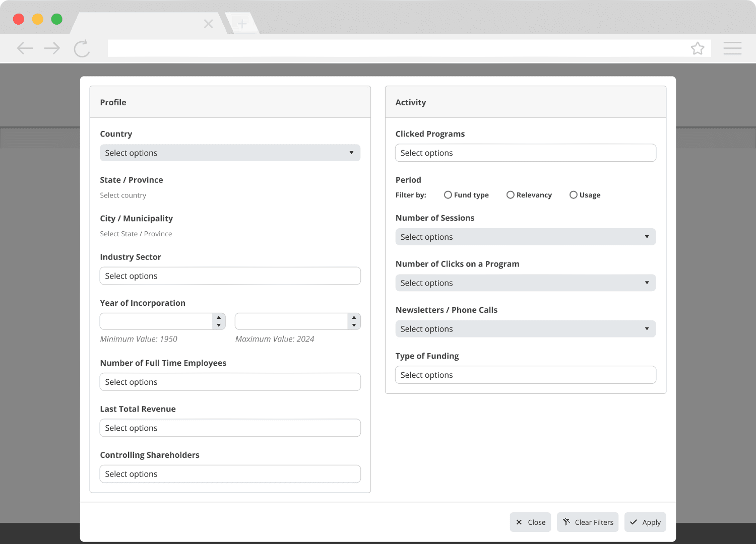 Advisor Pro Profiles