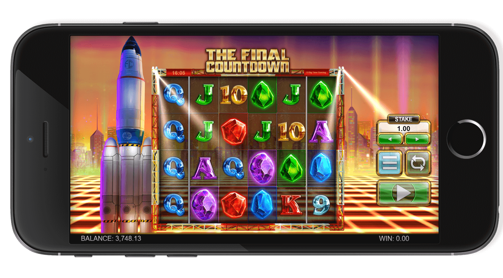 The Final Countdown - base game Big Time Gaming