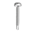 Parafuso Auto Atarraxante Cabeça Panela - Ponta Broca - Fenda Phillips