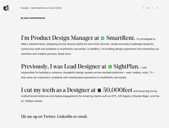 2022 everomp.com Website design thumbnail