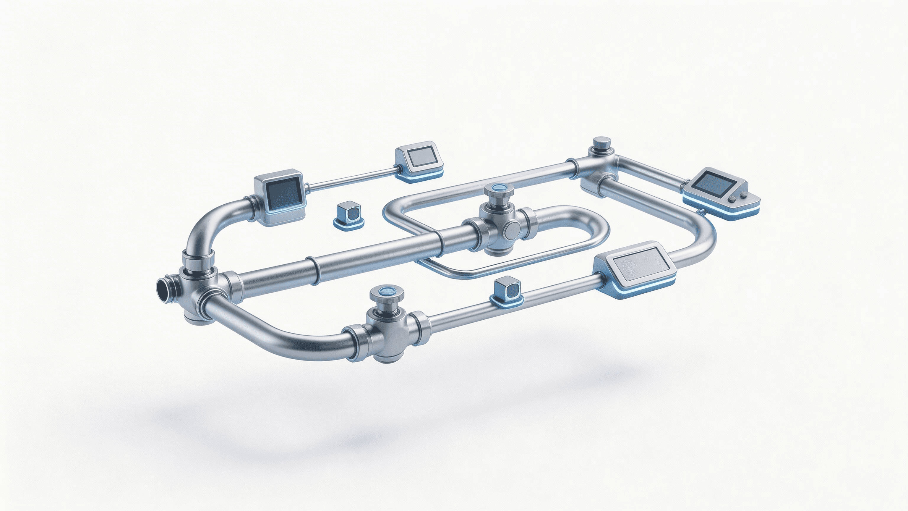 Envelope containing recommendations like “Fix churn spike” and “Action,” symbolizing actionable insights.