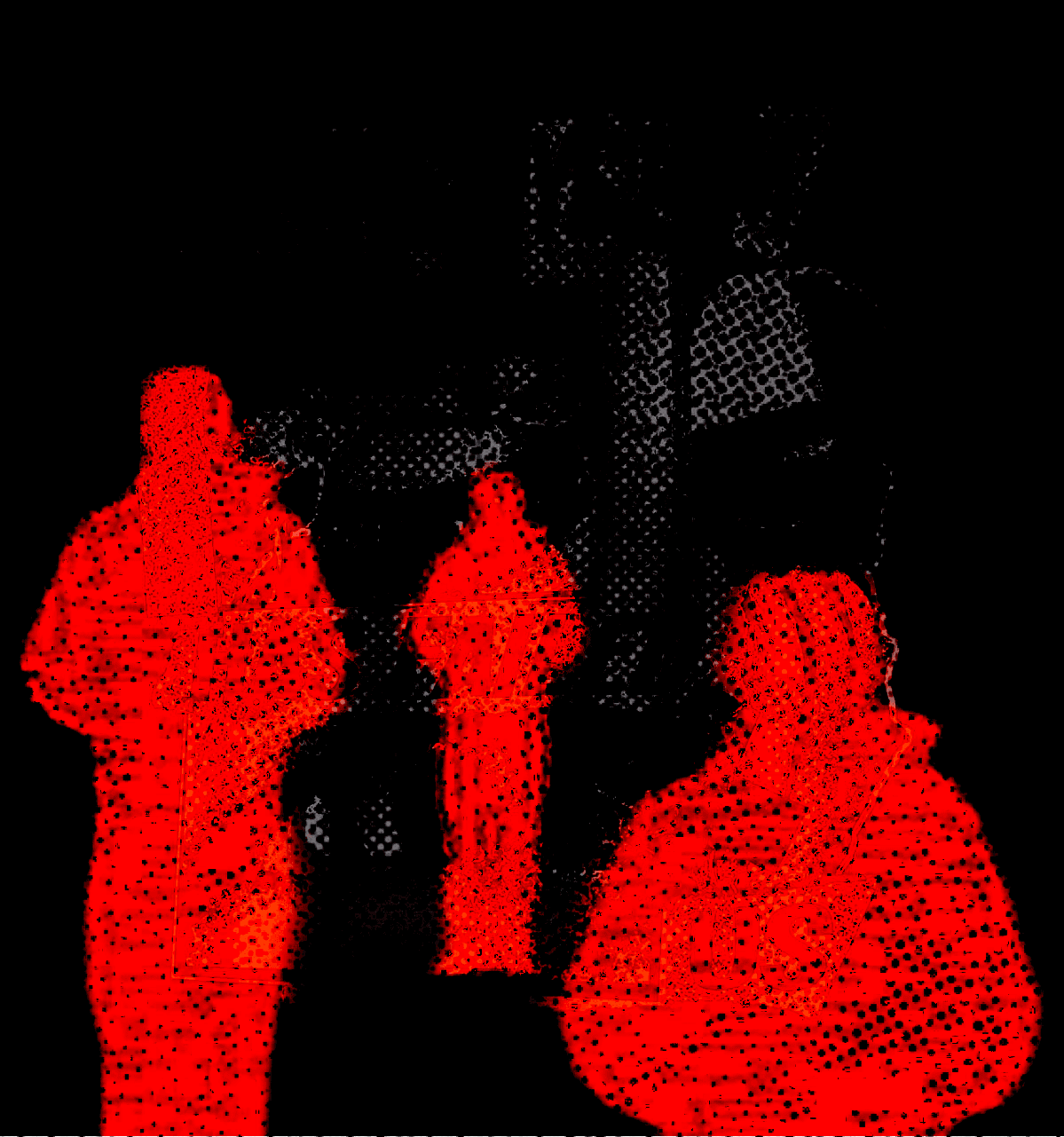 An abstract image features the phrase "The system has failed us" overlaid on a background with red silhouetted figures holding protest signs, evoking themes of activism and social justice.