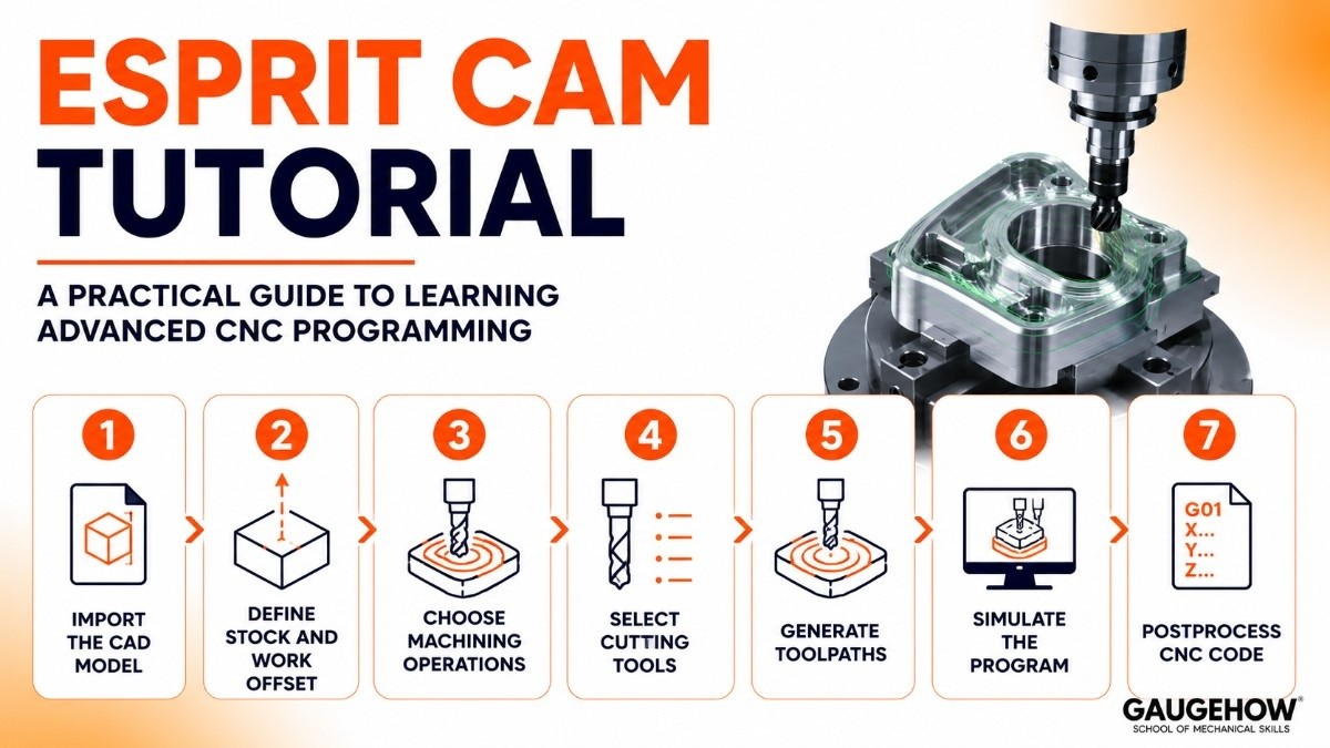ESPRIT CAM Tutorial