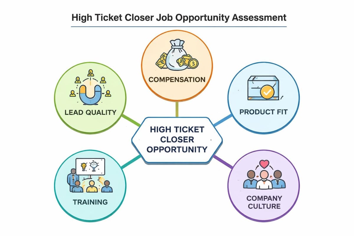 Evaluating high ticket closer opportunities