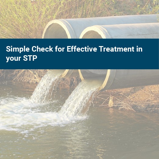 Simple Check for Effective Treatment in your STP