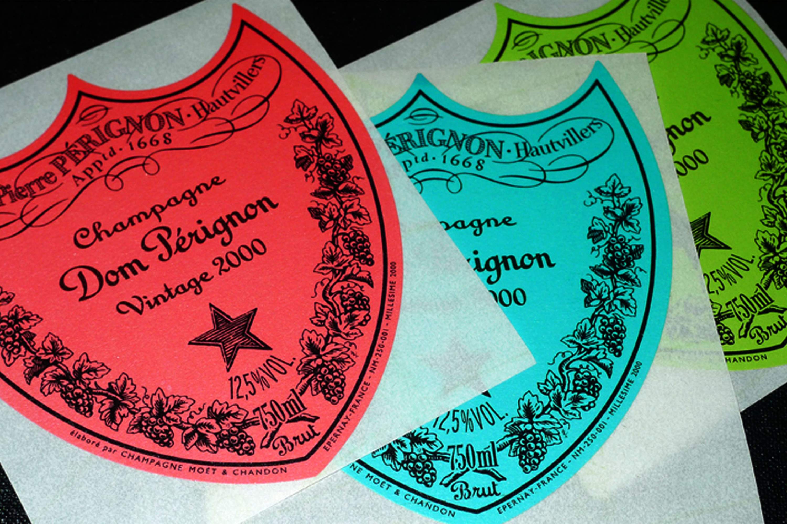 Dom Pérignon Label