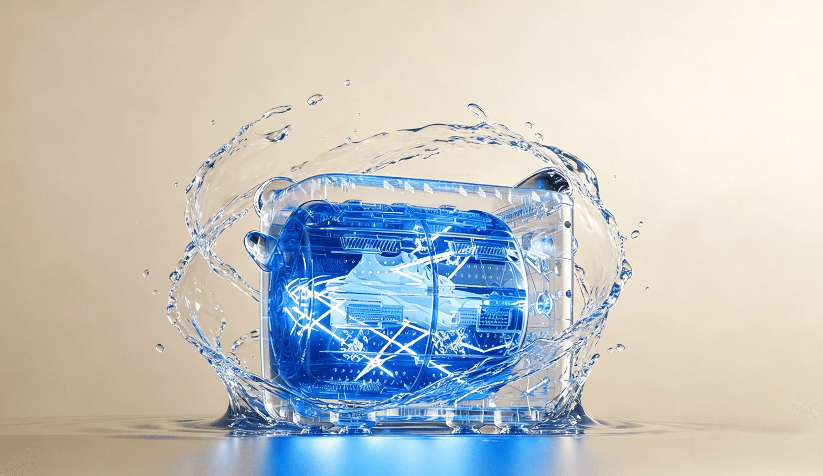 Two Men Using Laptop