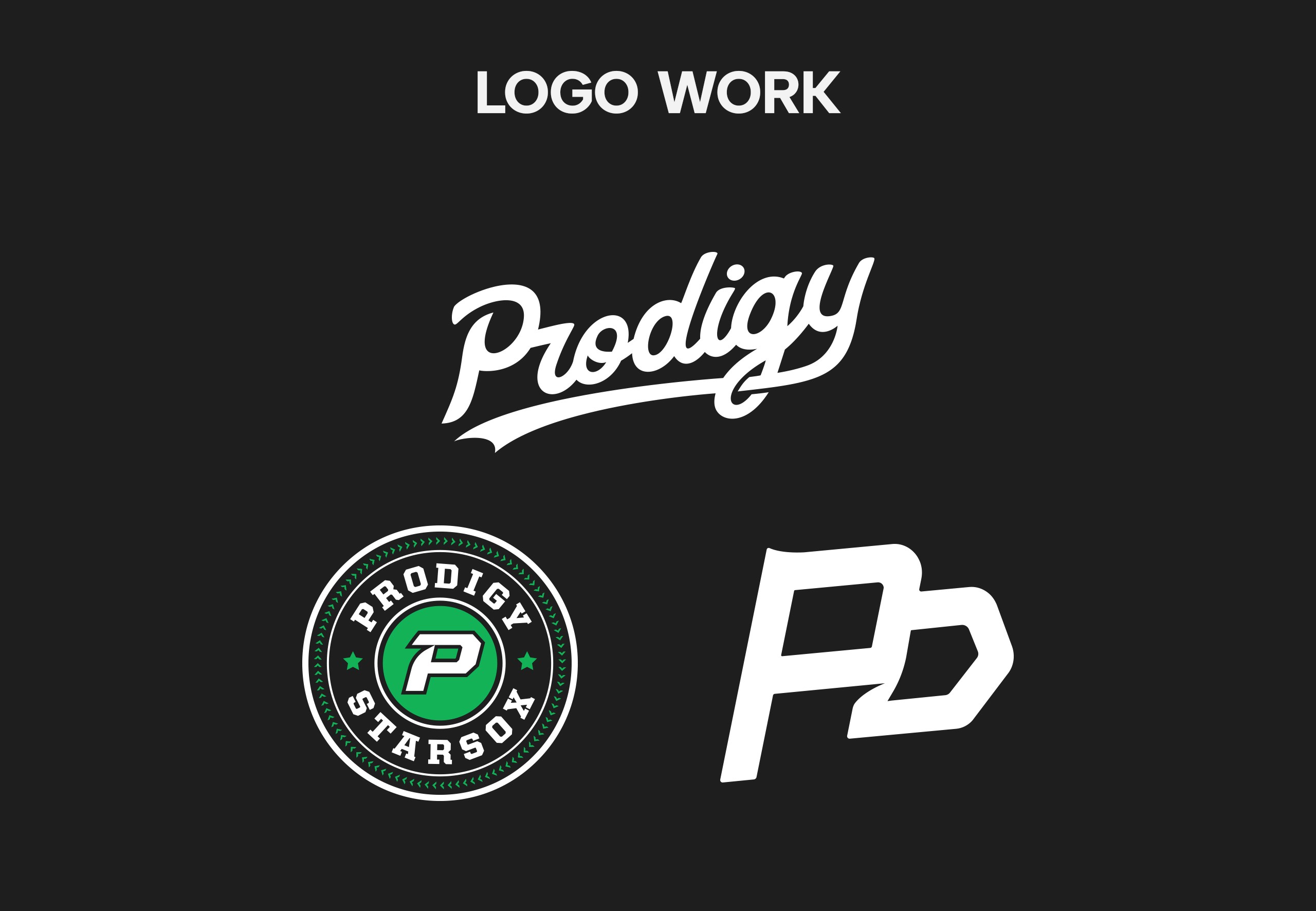 Exmaples of logo work done at Prodigy Disc