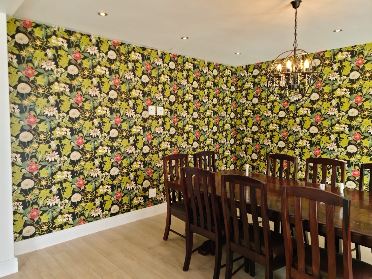 dining room wallpaper