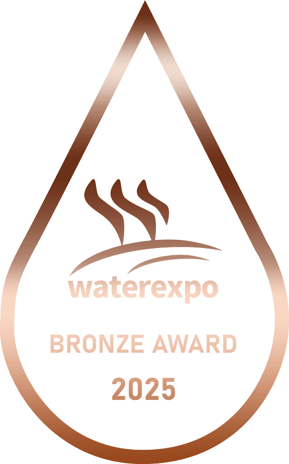 Logo Waterexpo Bronze award 2025