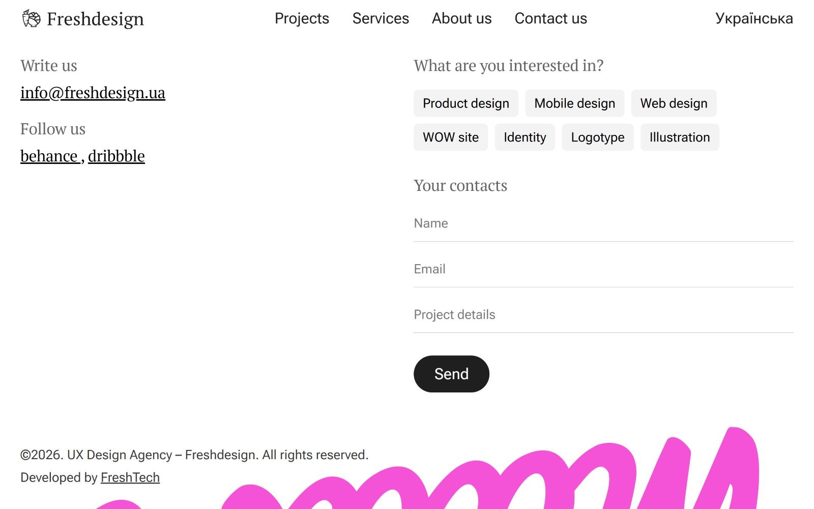 Freshdesign Footer