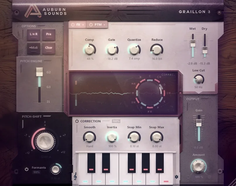 Illustration for Graillon 3: Best free option for real-time tuning and vocal effects
