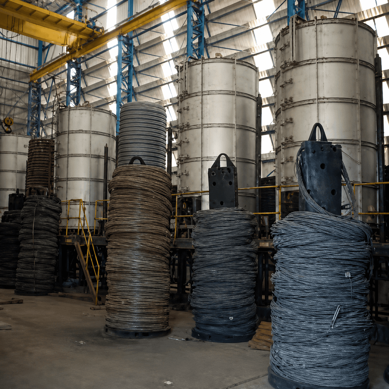 Atmosphere-controlled annealing furnace at Rajyalakshmi Coated Wires