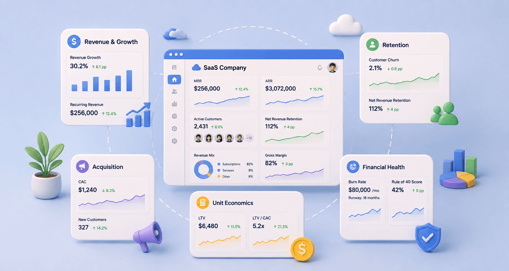 Which SaaS metrics matter most?
