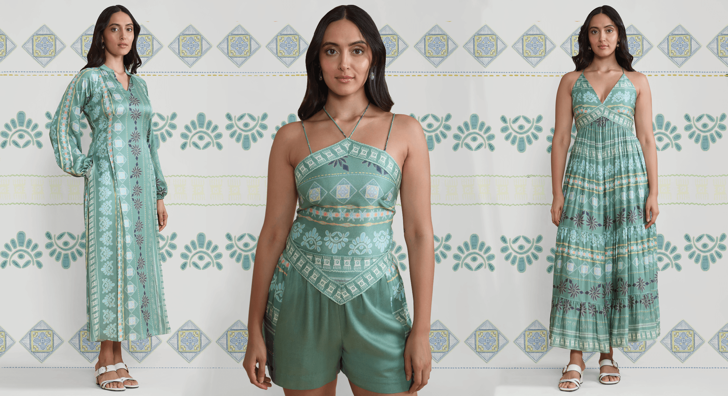 Laptop displaying website on wooden table