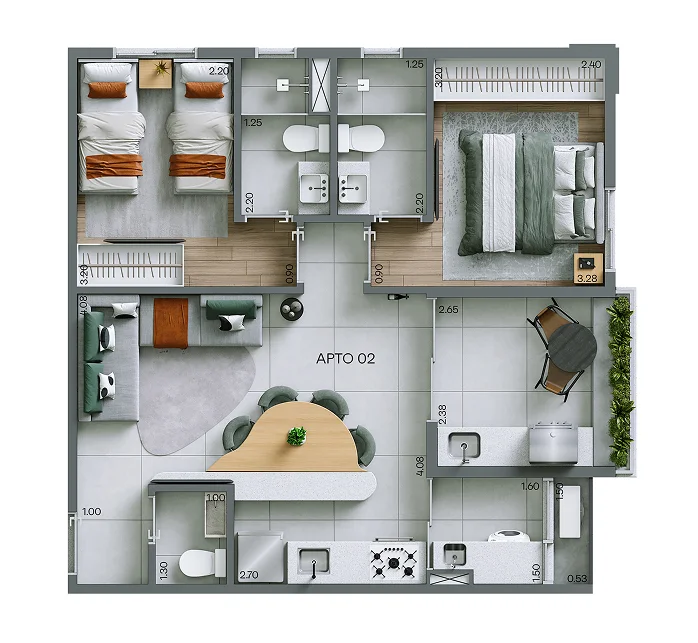 Altos Diadema - Planta 2