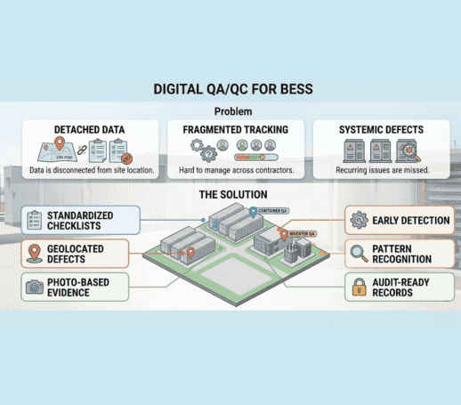 Quality Is the First Line of Defense: Digitizing BESS QA/QC with TaskMapper