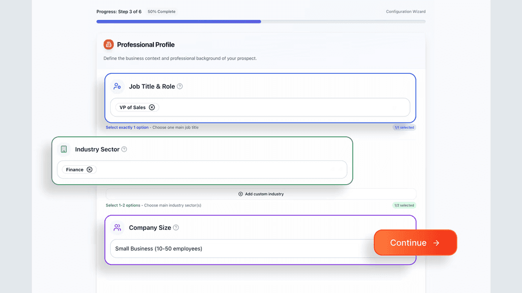 professional profile