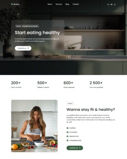 Christina Framer template preview showing homepage and paintings grid