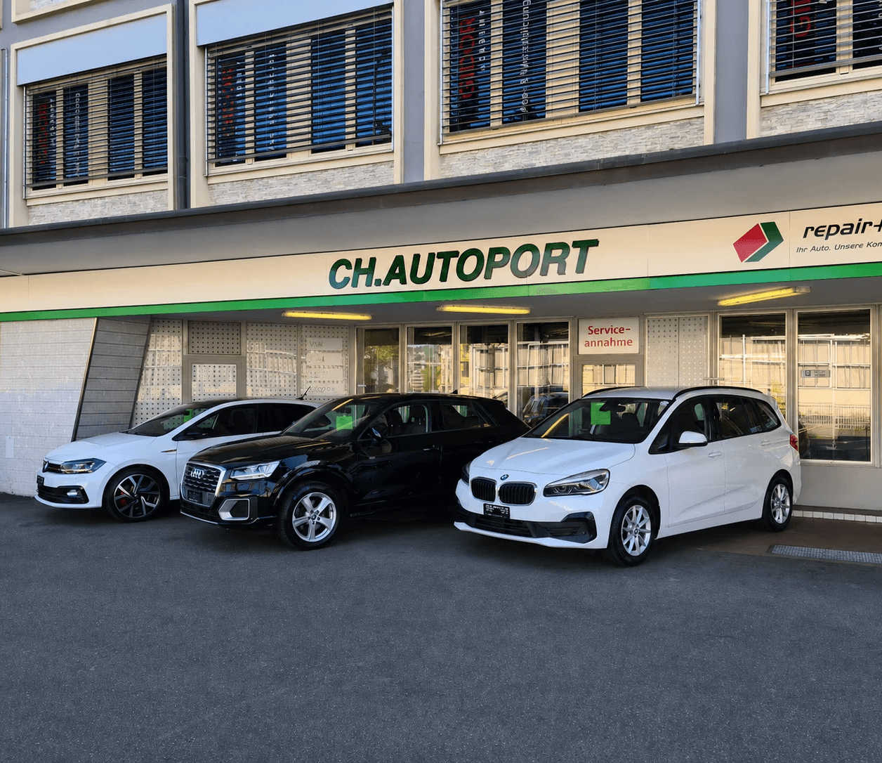 CH.Autoport Garage Aussenansicht