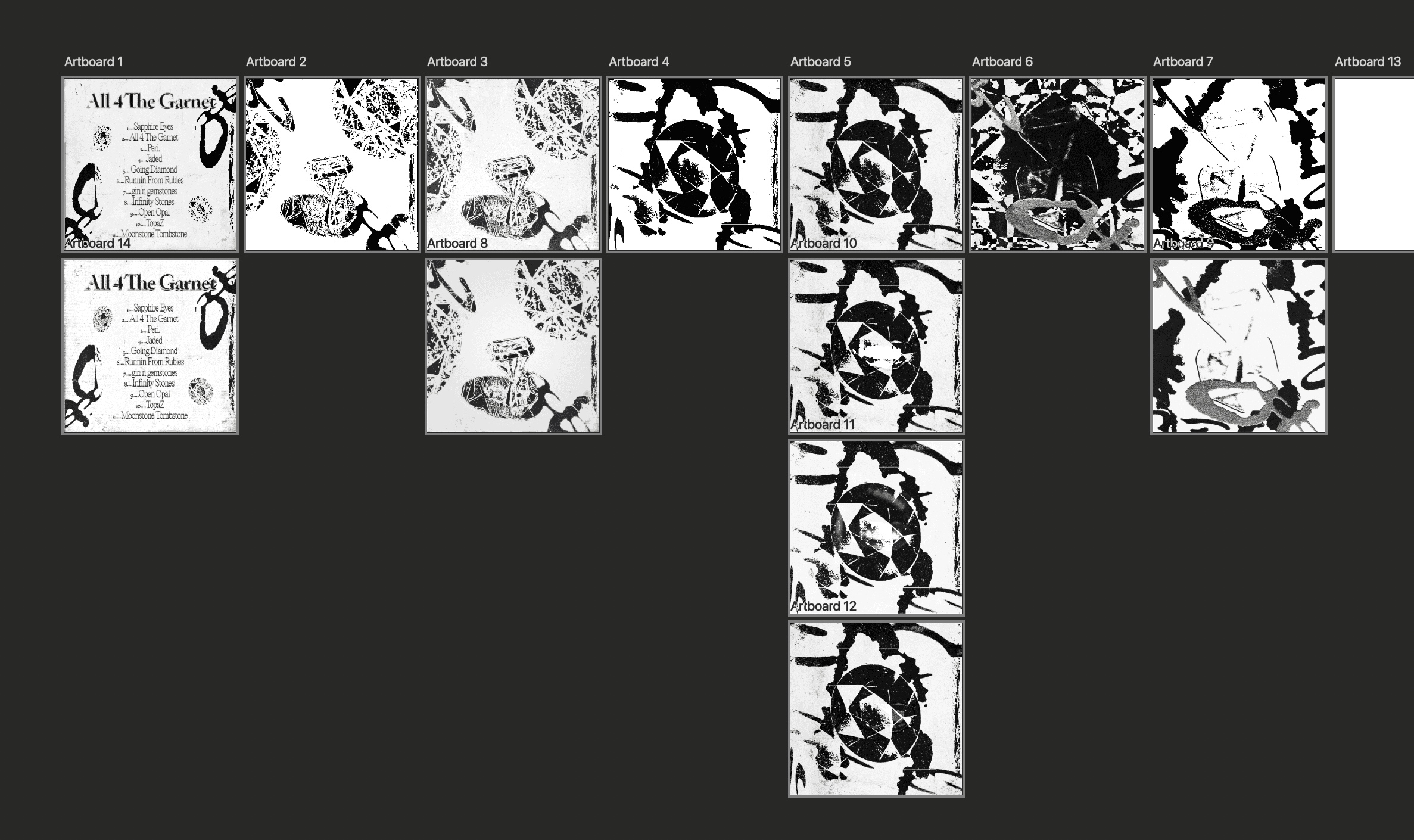 Two screenshots of the app's home & filter screens