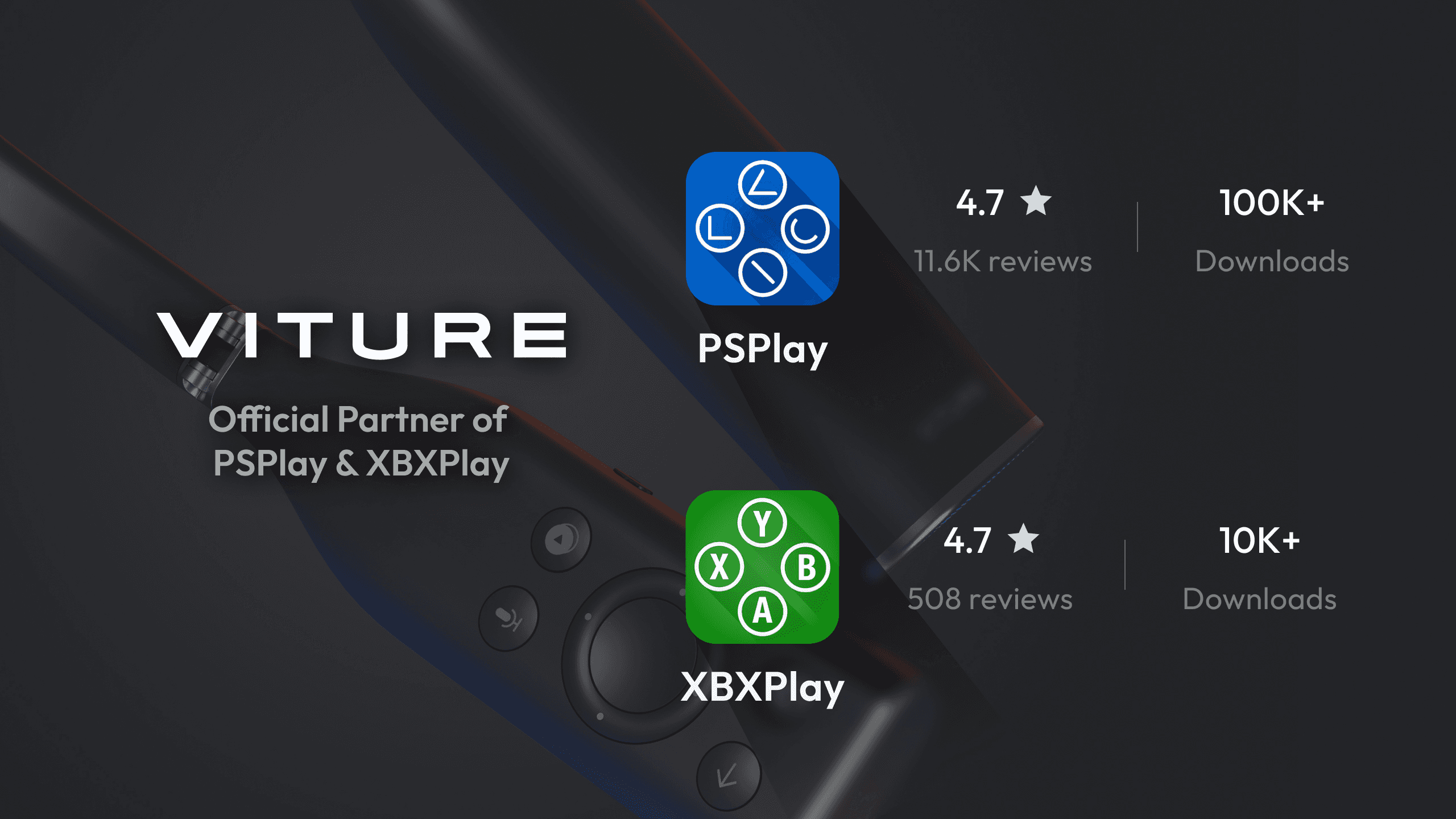 We began building partnerships with many developers years ago, including the creators of these remarkable streaming apps.