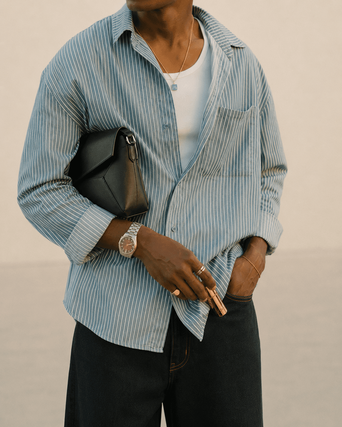 bouji on airport tray security check