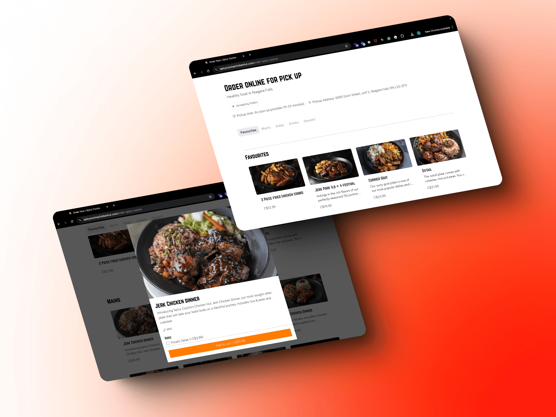 Spicy Cocina branding