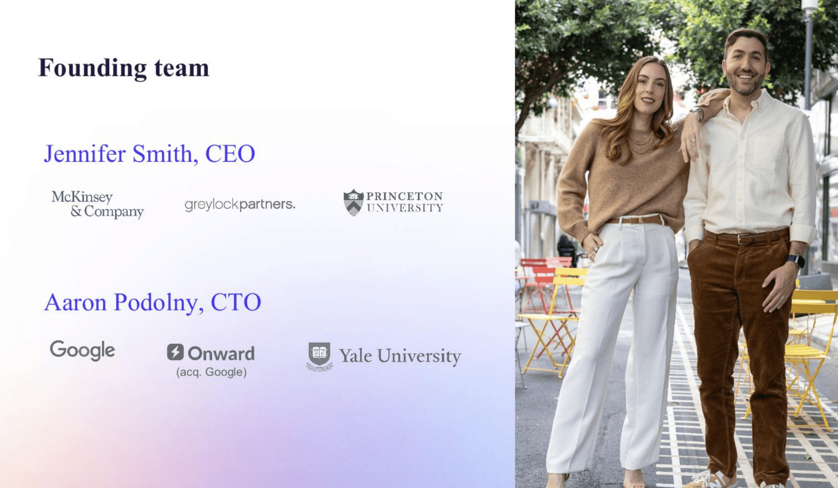 billion valuation pitch deck